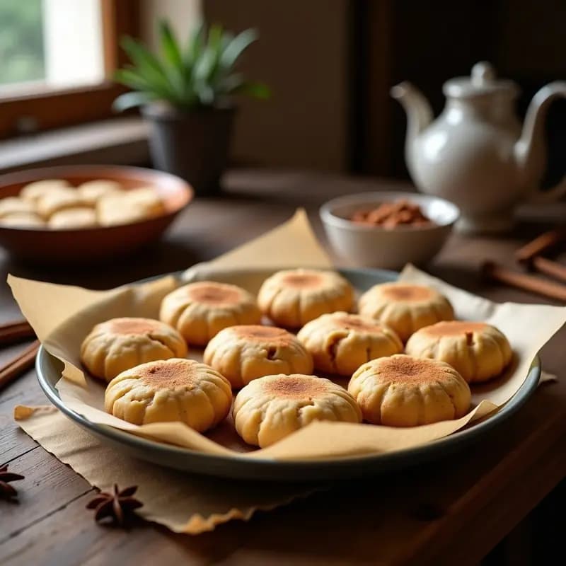 Mantecados de Estepa con Canela: Dulce Navideño Andaluz en Horno
