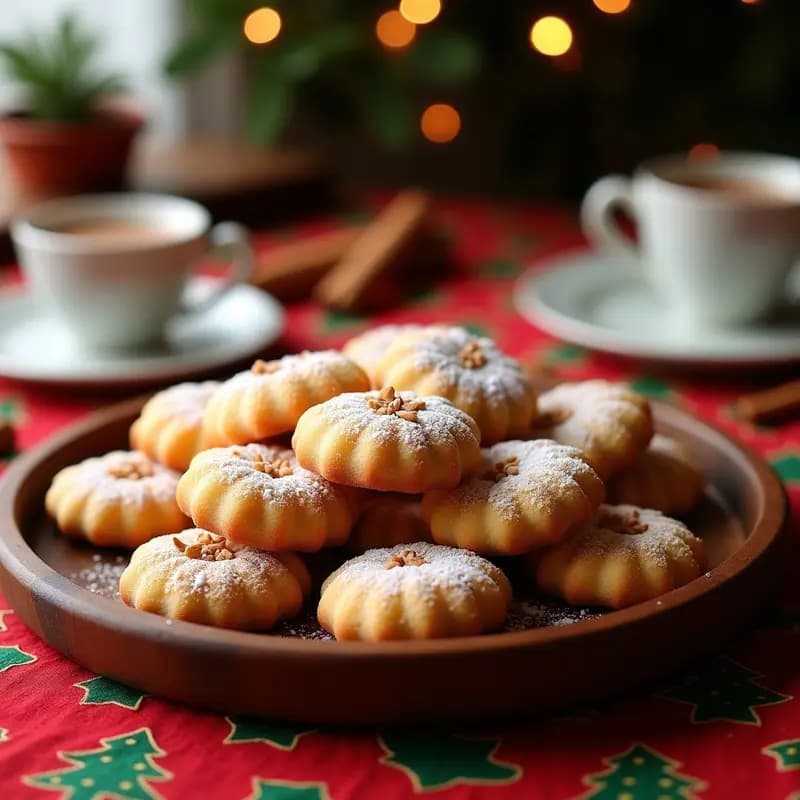 Mantecados de Polvorón con Canela: Receta Navideña Tradicional y Sin Huevo