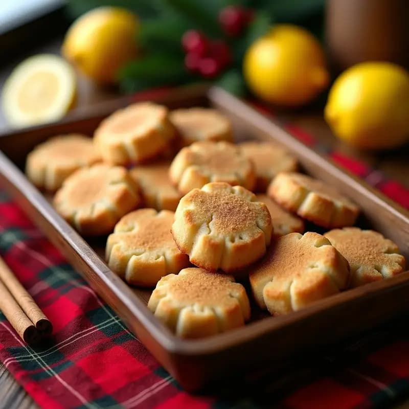 Mantecados Tradicionales con Canela y Limón: Receta de Navidad en 20 Minutos