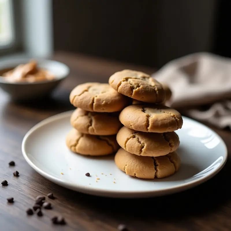Mantecol de Cacahuete y Semillas de Chía: Alfajor Argentino Keto y Sin Azúcar