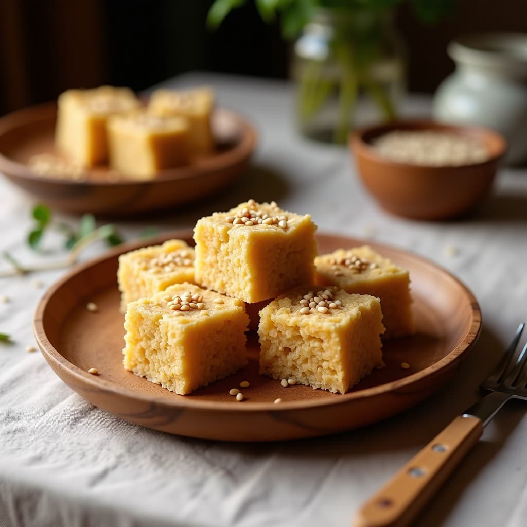Mantecol de Cacahuete y Semillas de Cáñamo: Postre Argentino Vegano Sin Horno