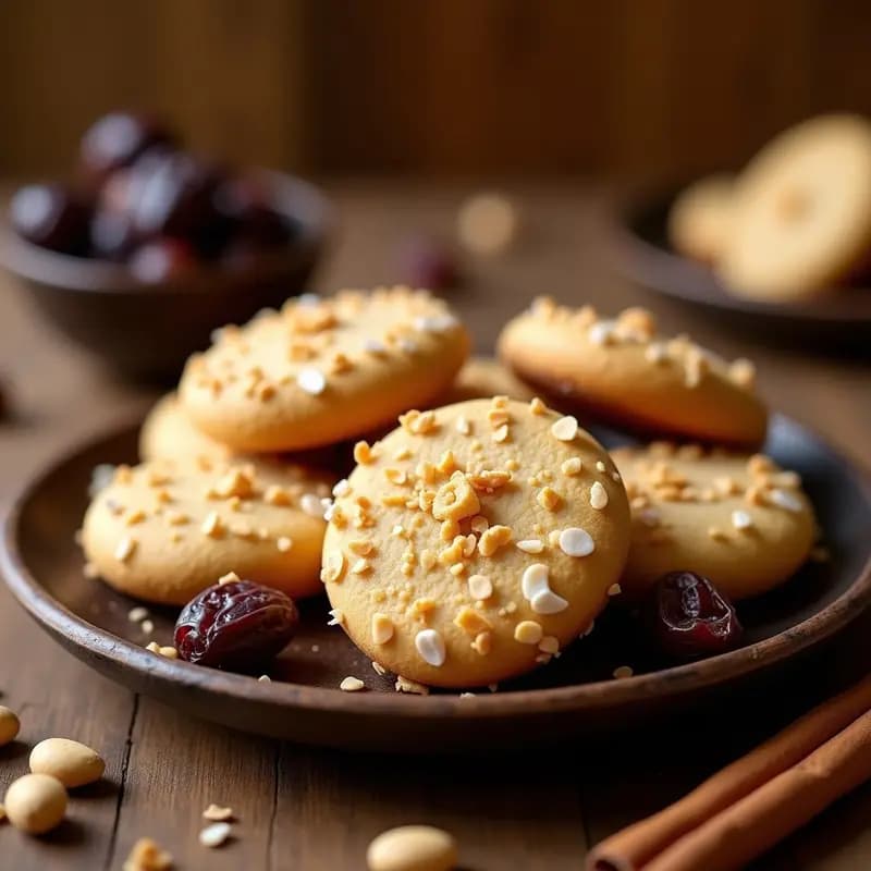 Mantecol CHILENO de Maní y Canela: Alfajores Sin Horno Veganos y Sin Azúcar Refinado