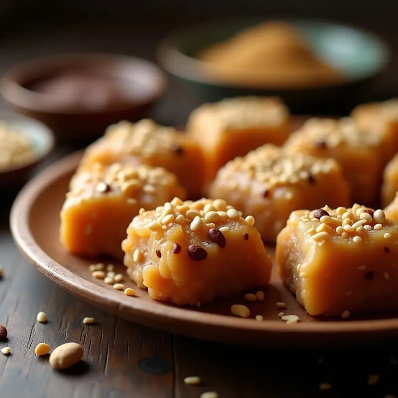 Mantecol de Maní y Semillas de Chía: Postre Argentino Sin Azúcar y Vegano