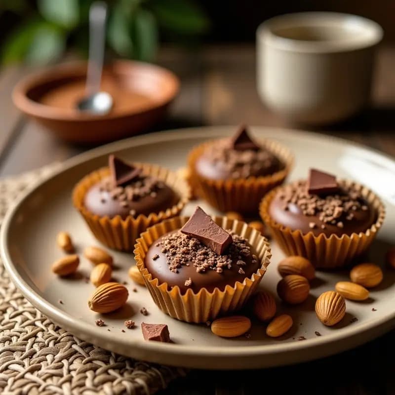 Mantecol con Maní y Chocolate: Postre Colombiano Sin Horno y Sin Gluten