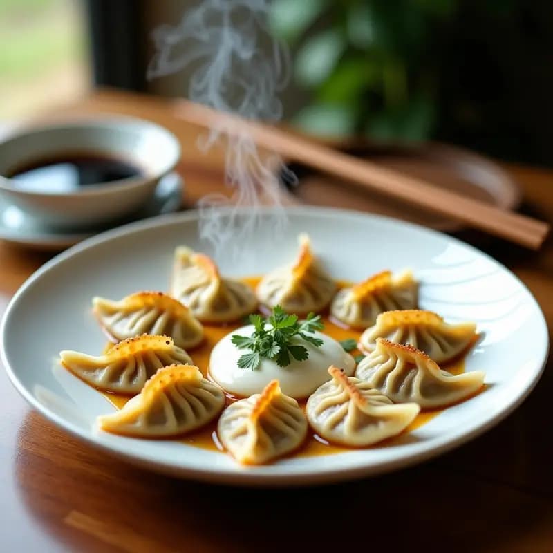Manti Turco con Yogur y Ajo: Receta de Empanadillas al Vapor con Toque Asiático