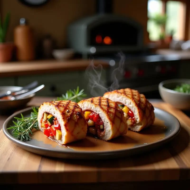 Matambre Argentino Relleno de Verduras: Receta Asada en Horno con Toque Crujiente