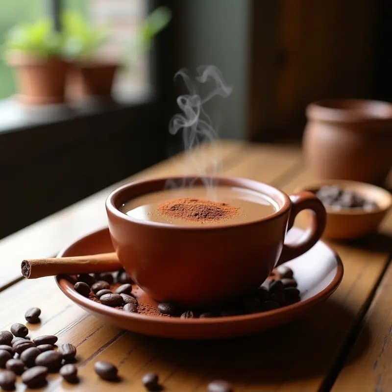 Mate de Cacao y Guayusa: Bebida Energética Andina Sin Cafeína