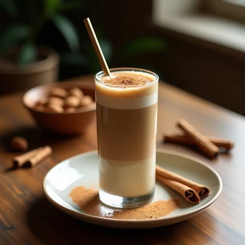 Mate Latte con Leche de Almendras y Canela: Bebida Argentina Relajante