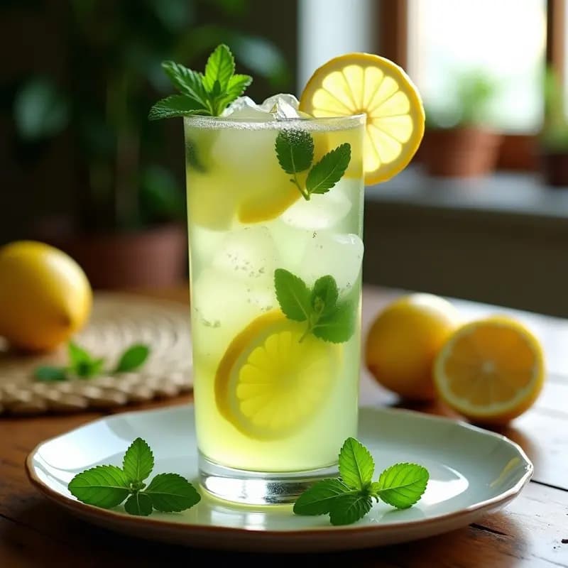 Mate Tereré con Limón y Menta: Bebida Paraguaya Detox y Energizante