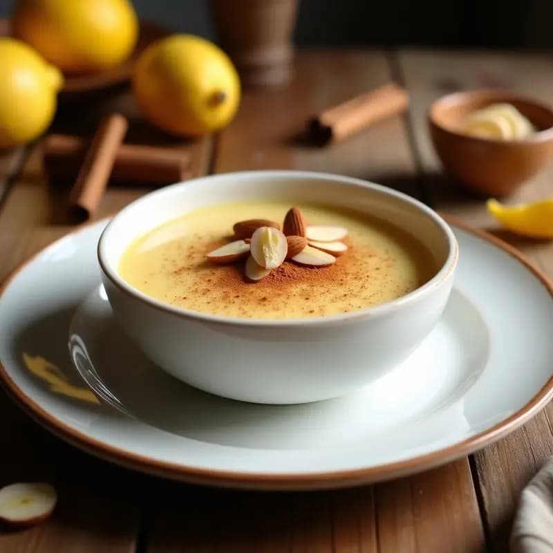 Mazamorra de Almendras: Postre Árabe-Andaluz Sin Horno y Sin Lácteos
