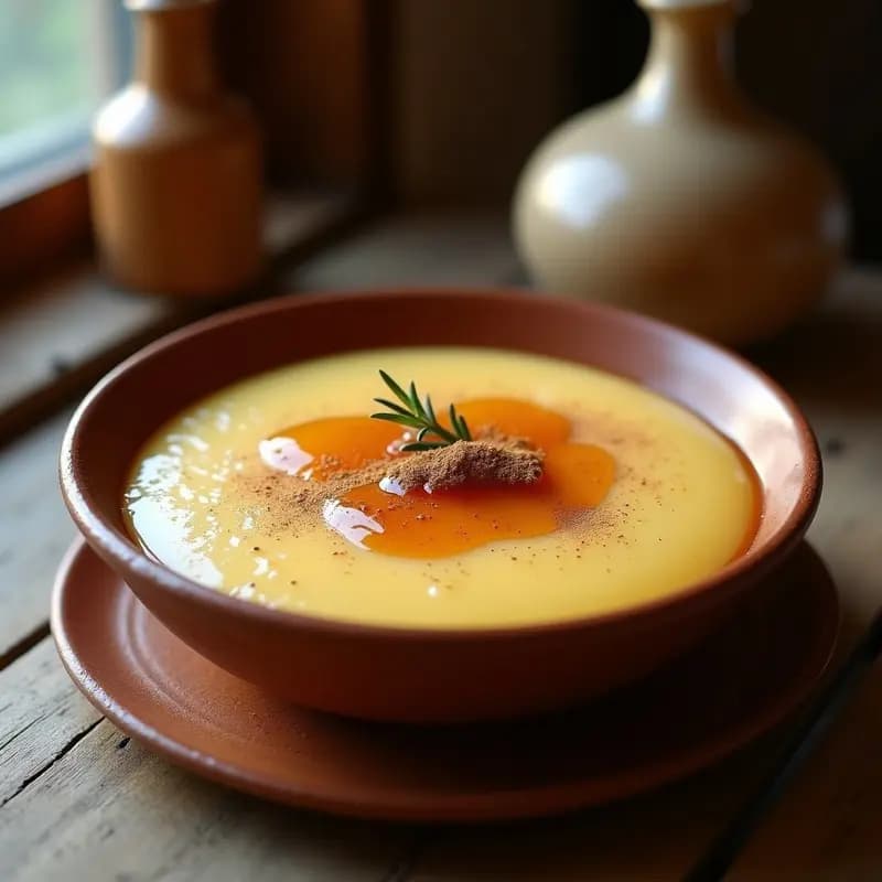 Mazamorra Extremeña: Postre de Harina y Miel de la Abuela