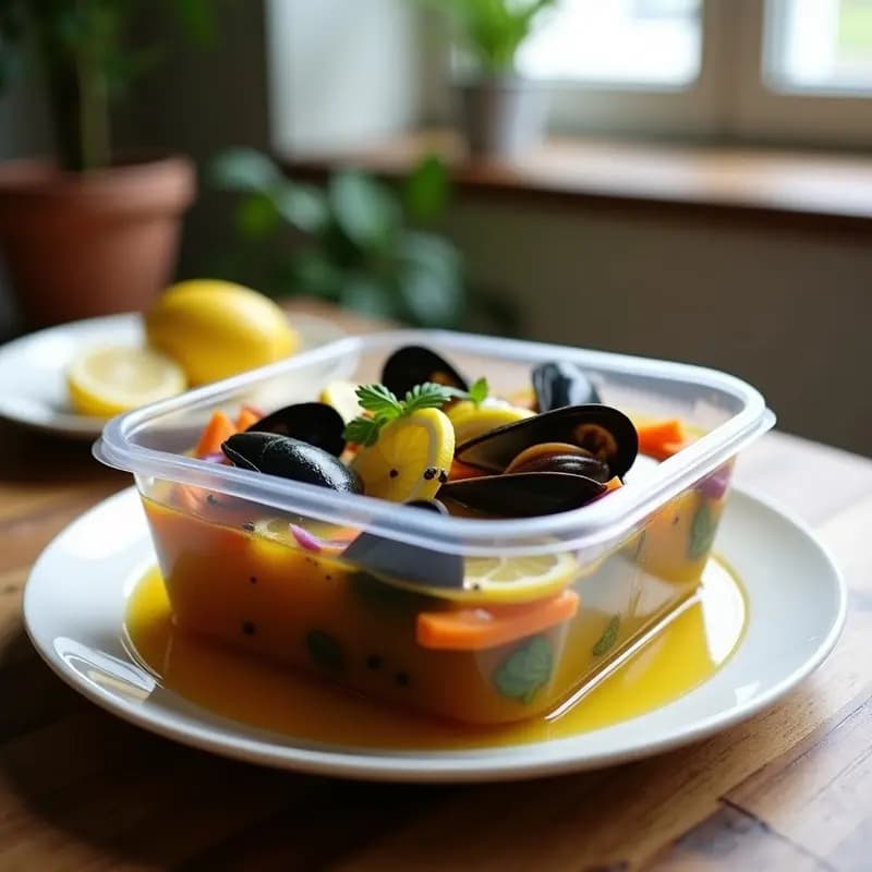 Mejillones en Escabeche con Limón y Laurel: Conserva Casera para Tupper