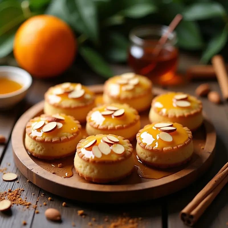 Melomakarona Griegos de Harina de Almendra y Miel: Postre Navideño Sin Gluten
