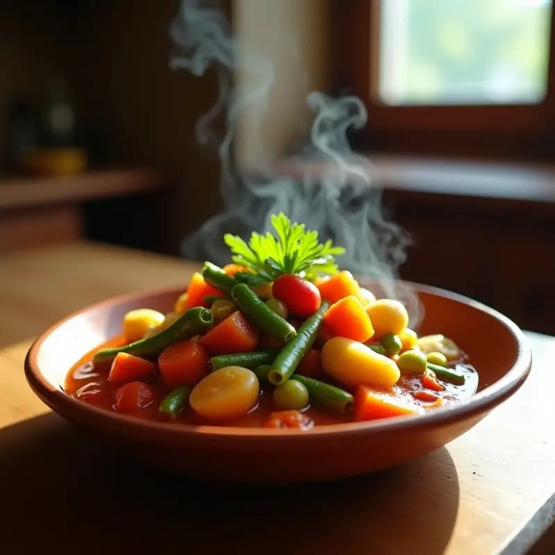 Menestra de Verduras con Alcachofas y Guisantes: Guiso Vasco Lleno de Color y Sabor