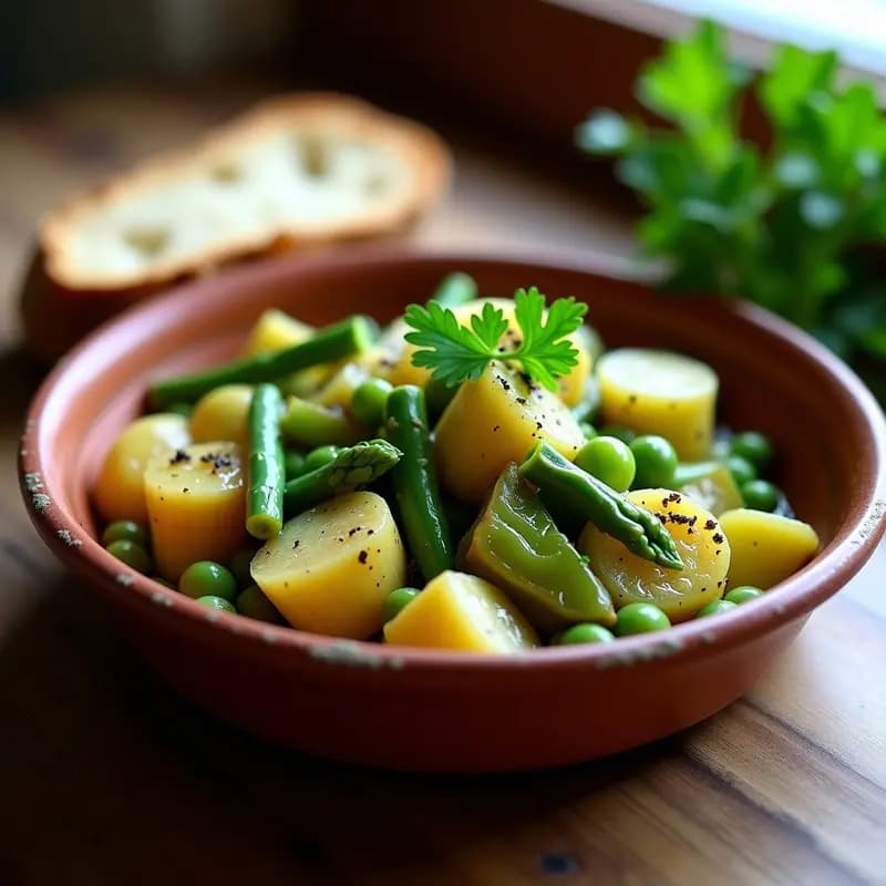 Menestra de Verduras al Estilo Navarro: Receta de Temporada Rápida y Sabrosa