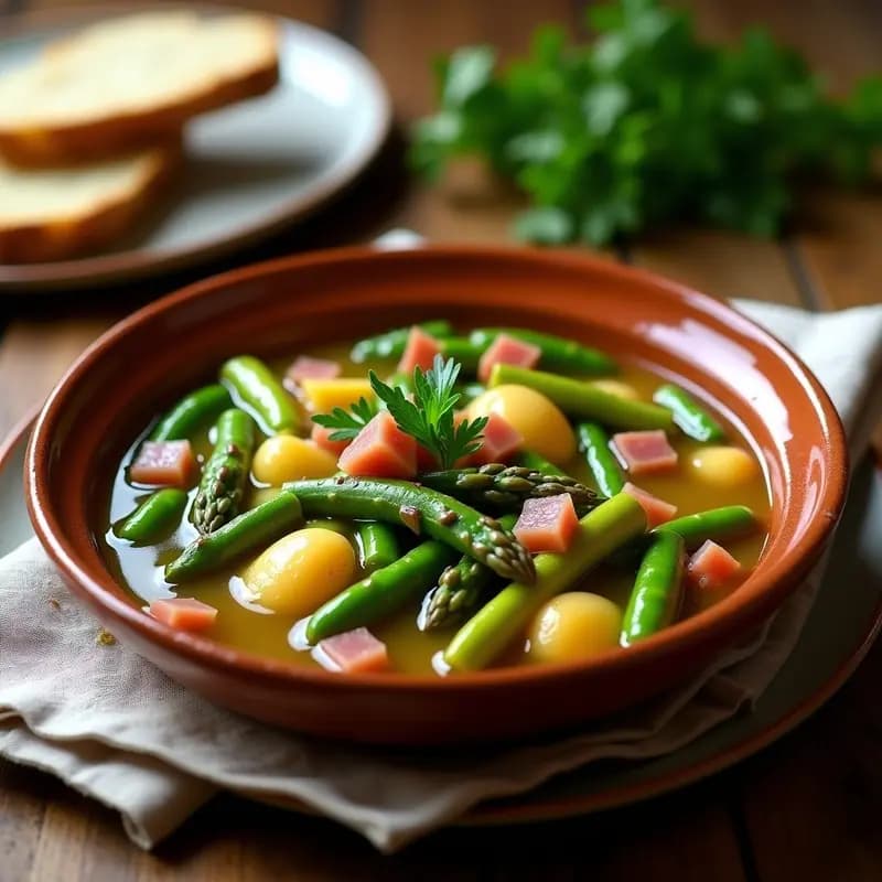 Menestra de Verduras: Guiso Navarro con Alcachofas, Espárragos y Habas