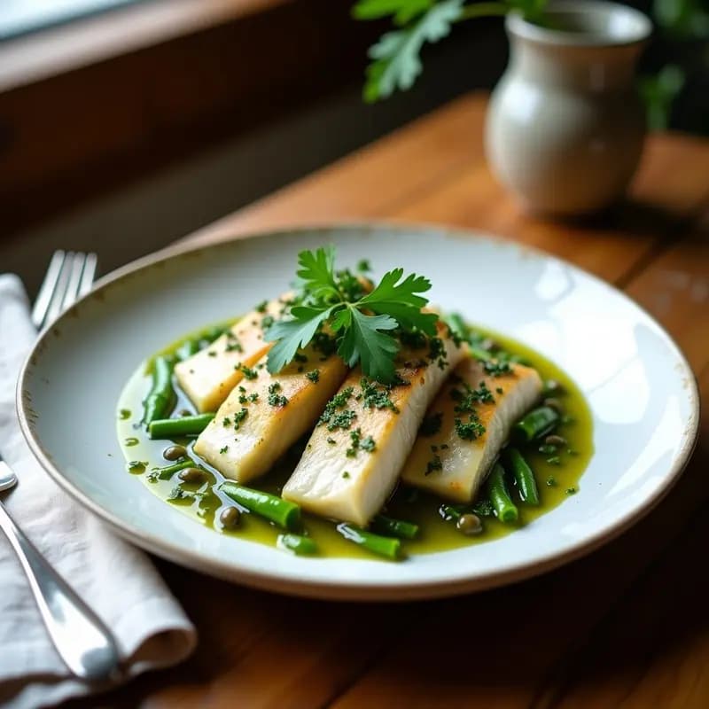 Merluza en Salsa Verde con Guisantos: Pescado Tradicional Vasco en 30 Minutos