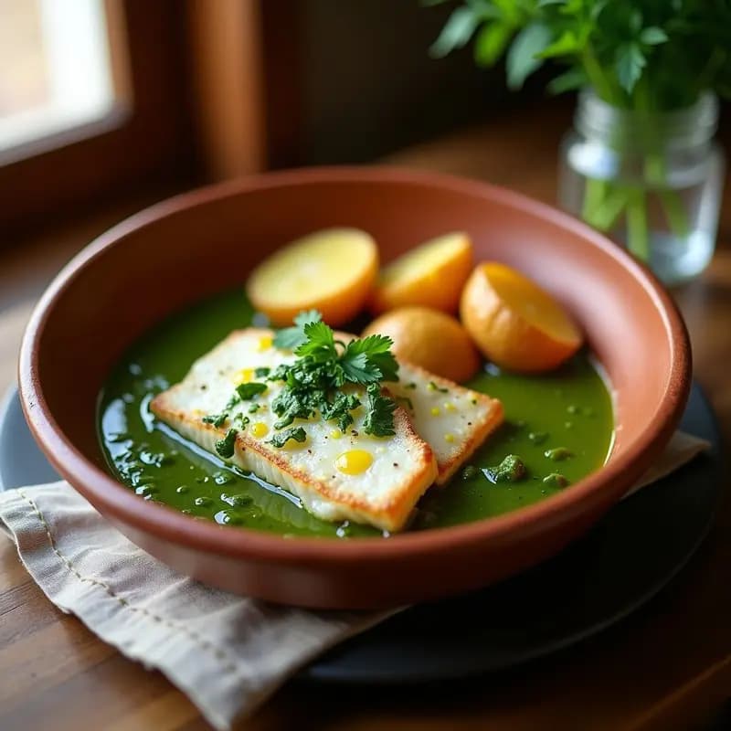Merluza en Salsa Verde con Patatas Panaderas: Receta Gallega en una Sola Sartén