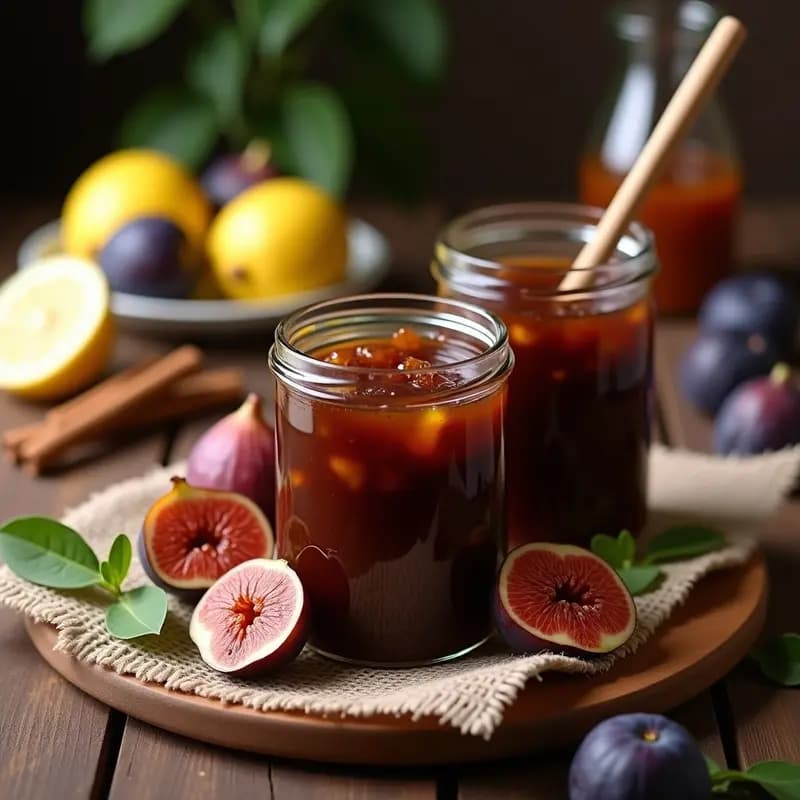 Mermelada de Higos con Canela y Limón: Receta de Conserva Tradicional
