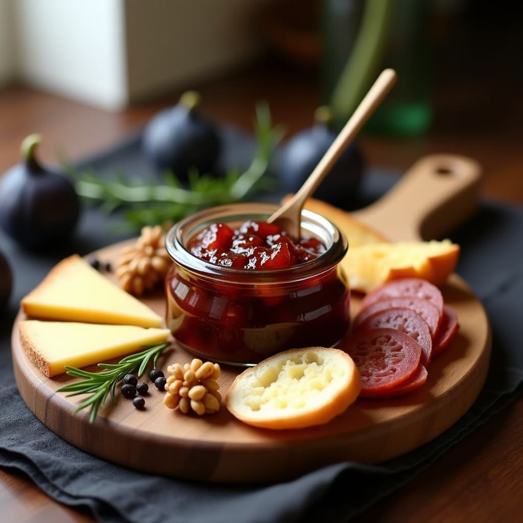 Mermelada de Higos y Pimienta Negra: Receta Gourmet Sin Azúcar para Quesos y Embutidos