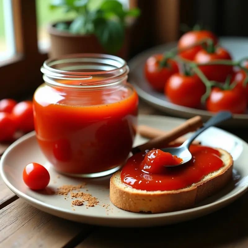Mermelada de Tomate Casera con Canela: Receta de Aprovecho para Tostadas