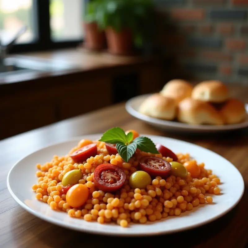 Migas Aragonesas con Chorizo y Uvas: Receta de blanca de Pan Duro