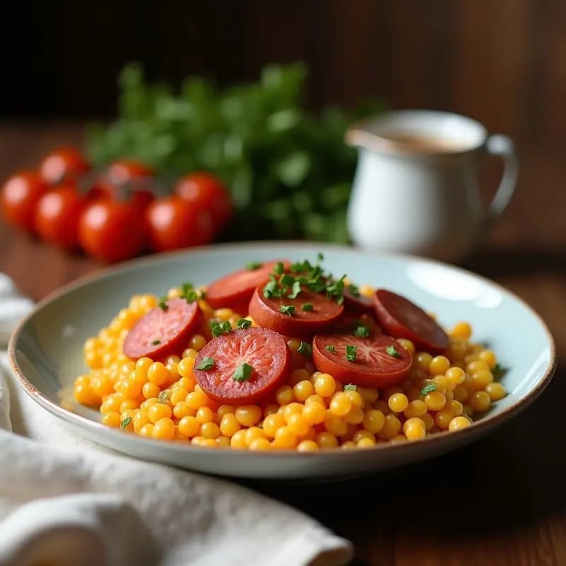 Migas con Chorizo y Sagrada: Desayuno o Cena Tradicional de la España Rural