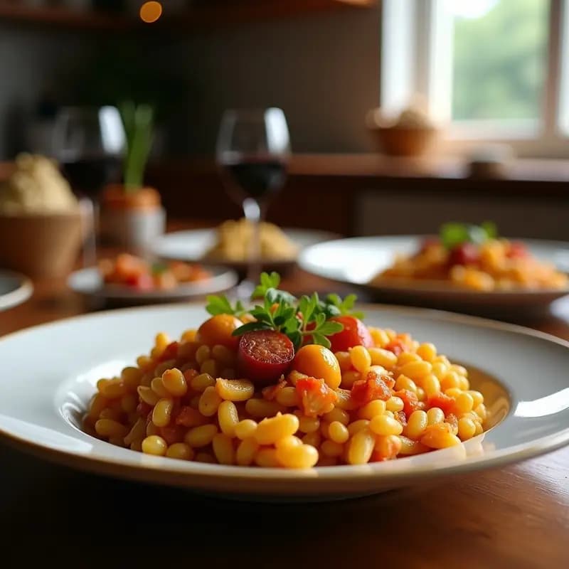 Migas con Chorizo y Uvas: Receta de Pastores Aragoneses en 15 Minutos