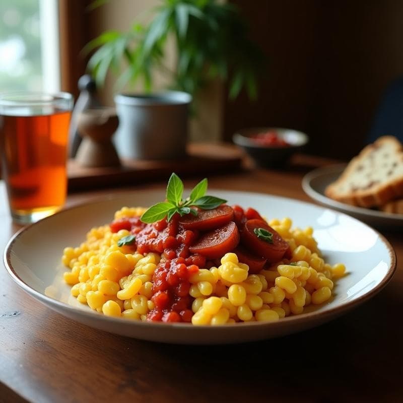 Migas con Chorizo: Receta de Abuela en 20 Minutos y Sin Complicaciones