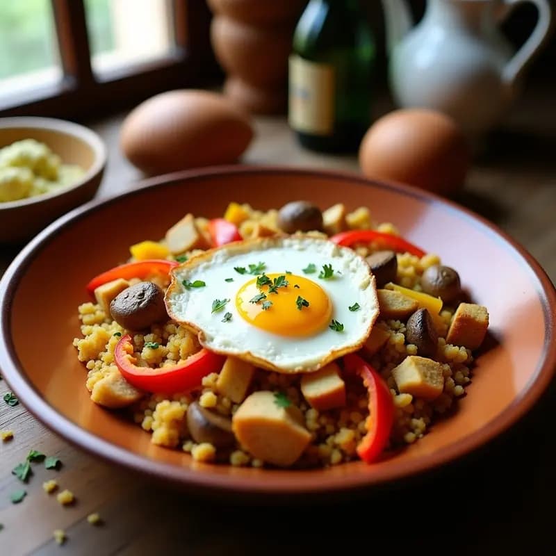 Migas Extremaduras con Sardinillas y Pimientos Asados: Receta de Aprovecho Sin Desperdicio