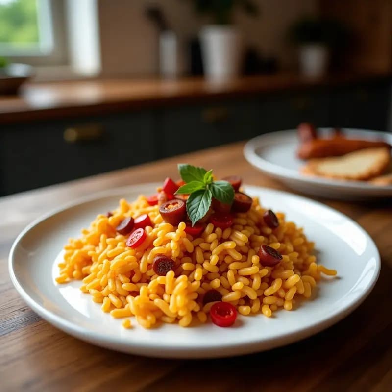 Migas extremaduras con chorizo y pimentón: Receta de Aprovecho Rápida y Sabrosa