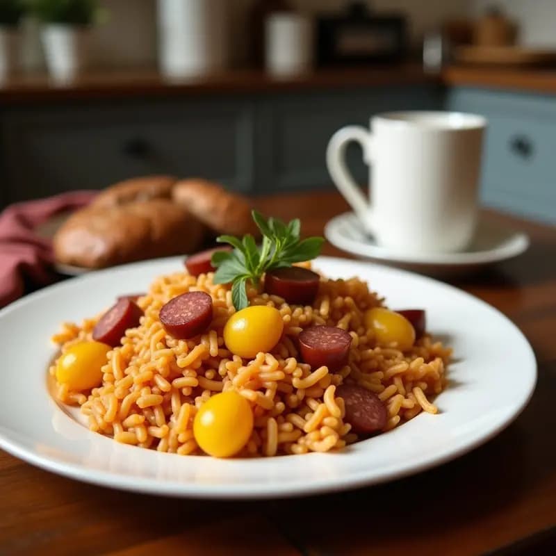 Migas de Harina con Chorizo y Uvas: Receta de Pastor Tradicional y Energética