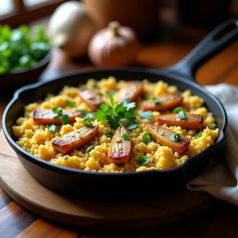 Migas de Harina con Sardinas y Ajo: Desayuno o Cena de Aprovecho