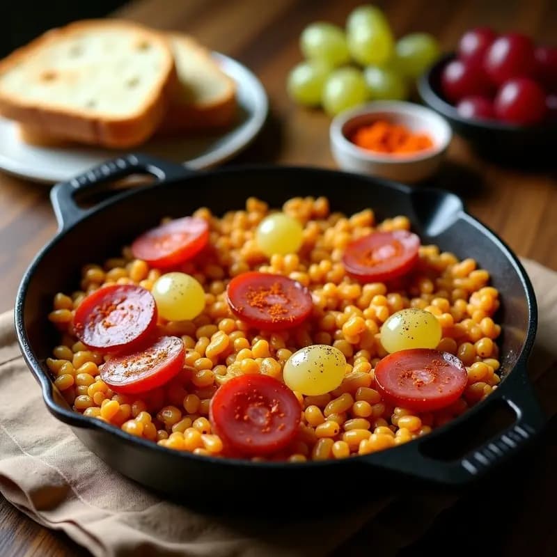 Migas de Pan con Chorizo y Uvas: Desayuno o Cena Extremeña en 20 Minutos