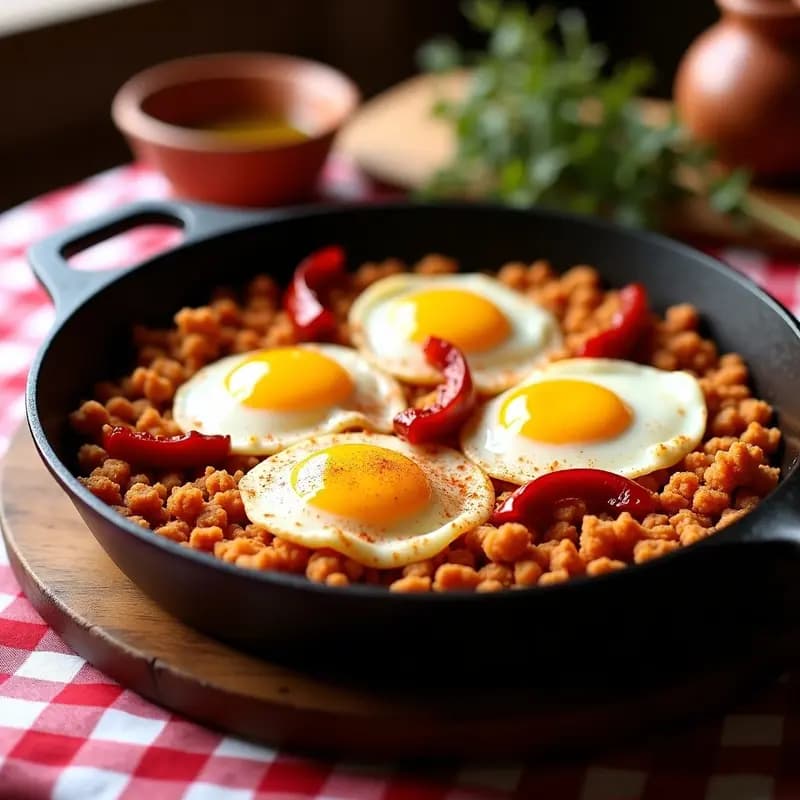 Migigas Extremeñas con Chorizo y Pimiento: Receta Tradicional para Desayuno o Cena