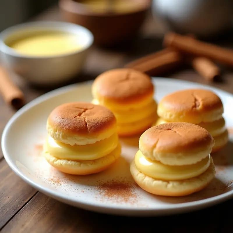 Miguelitos de la Abuela con Crema Pastelera: Postre Extremeño Esponjoso en 20 Minutos