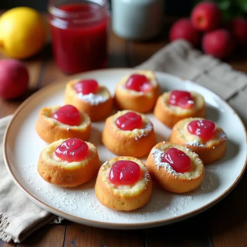 Miguelitos de la Abuela con Mermelada de Higo Chumbo: Receta Tradicional Española Sin Horno