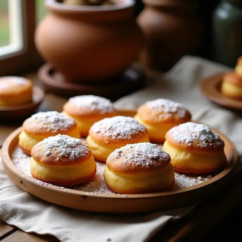 Miguelitos de La Roda Receta de postre tradicional manchego esponjoso
