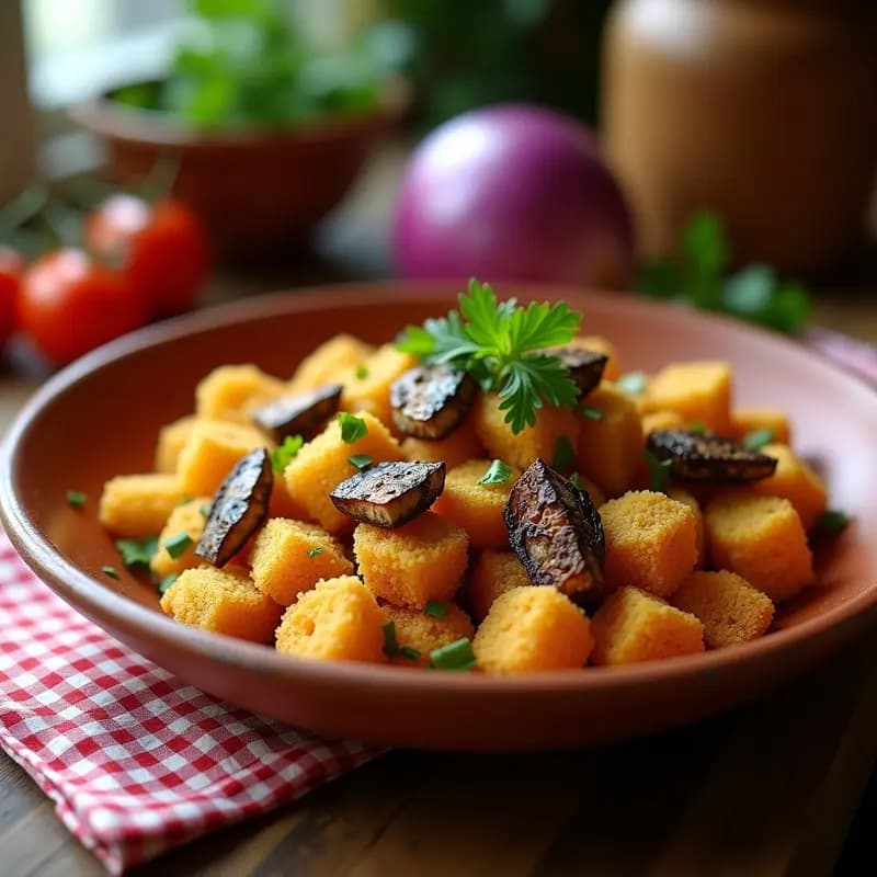Miguitas de Harina con Sardinas y Ñoras: Receta de Pescadores de Cádiz