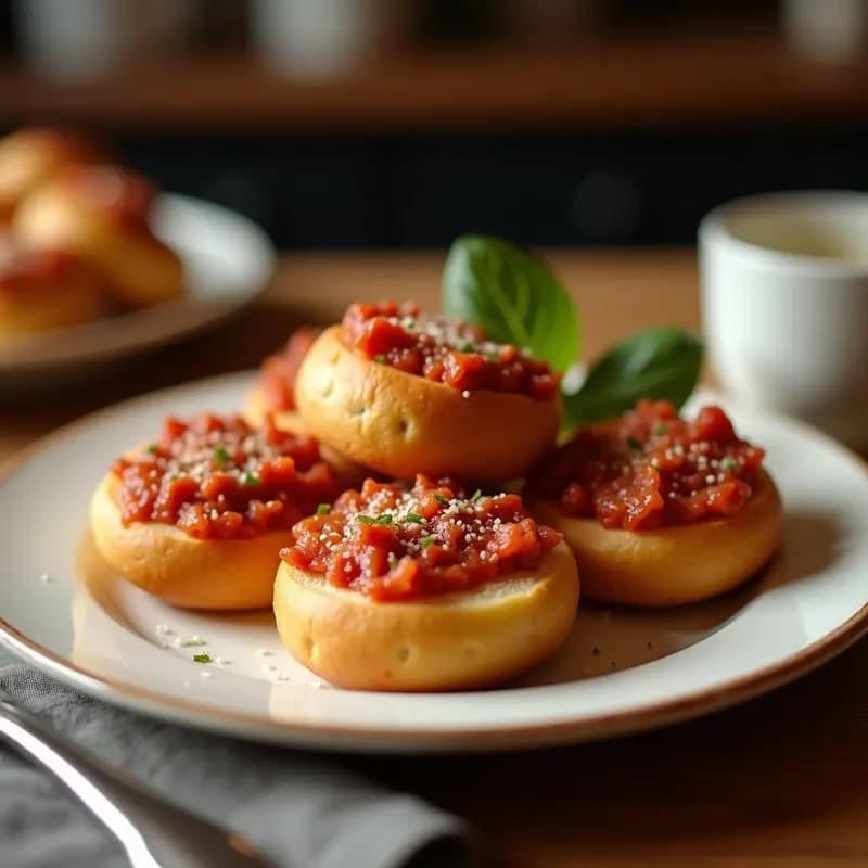 Miguitas de Pan con Chorizo y Pimentón: Tapa Española Tradicional en 10 Minutos