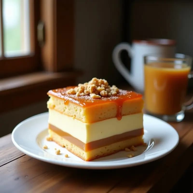 Milhojas de Crema Pastelera y Dulce de Leche: Postre Argentino Irresistible