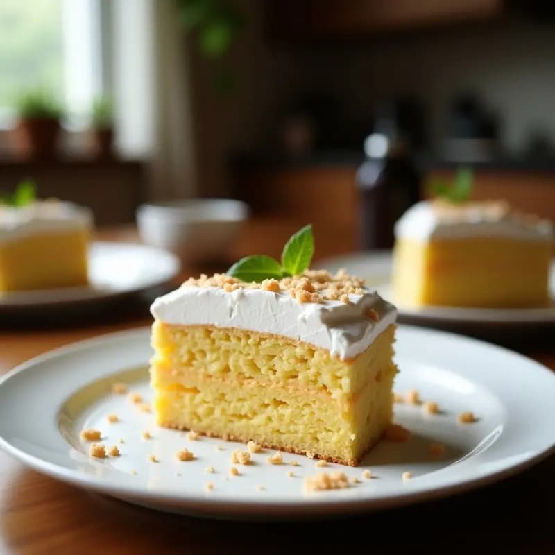 Milhojas de Yuca y Merengue de Coco: Postre Colombiano Sin Horno y Sin Gluten