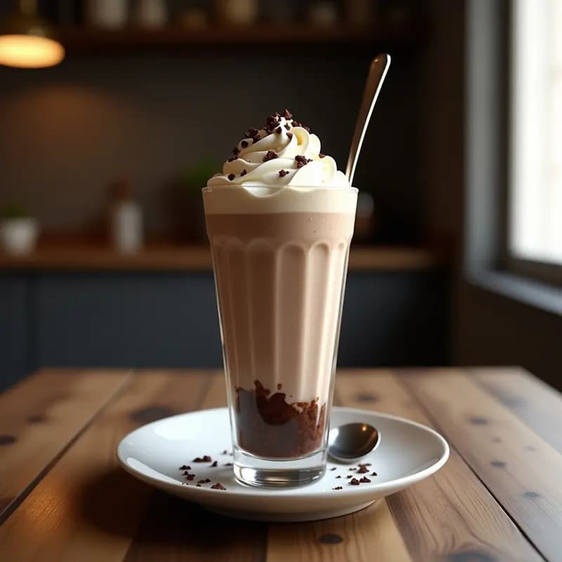 Milkshake de Brownie, Helado de Vainilla y Nata Montada: El Batido que Te Hará Olvidar las Dietas