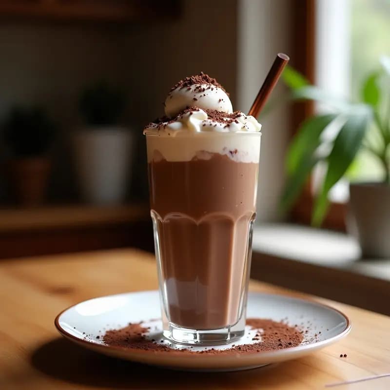 Milkshake de Brownie, Nutella y Nata Montada: El Postre Más Calórico del Año