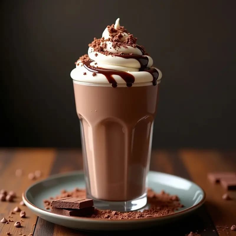 Milkshake de Nutella con Trozos de Kit Kat y Crema Batida: El Batido que Rompe las Dietas