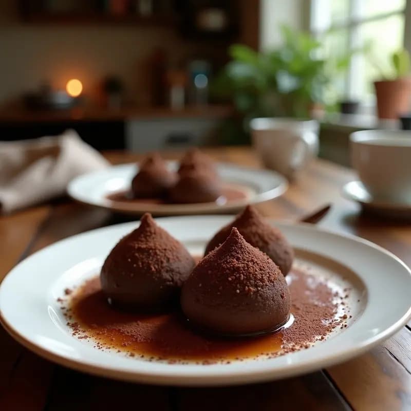 Mochi de Black Sesame y Cacao: Postre Japonés Keto y Sin Azúcar