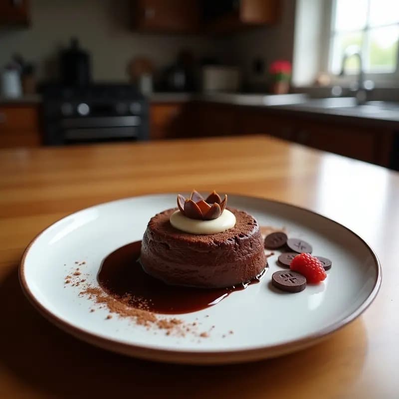 Moҫi de Plátano y Cacao: Postre Congoleño Vegano con Toque a Chocolate Amargo