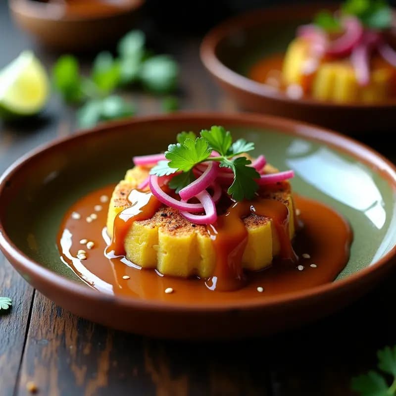 Mofongo Puertorriqueño con Garbanzos y Chipotle: Versión Vegana y Sin Freír