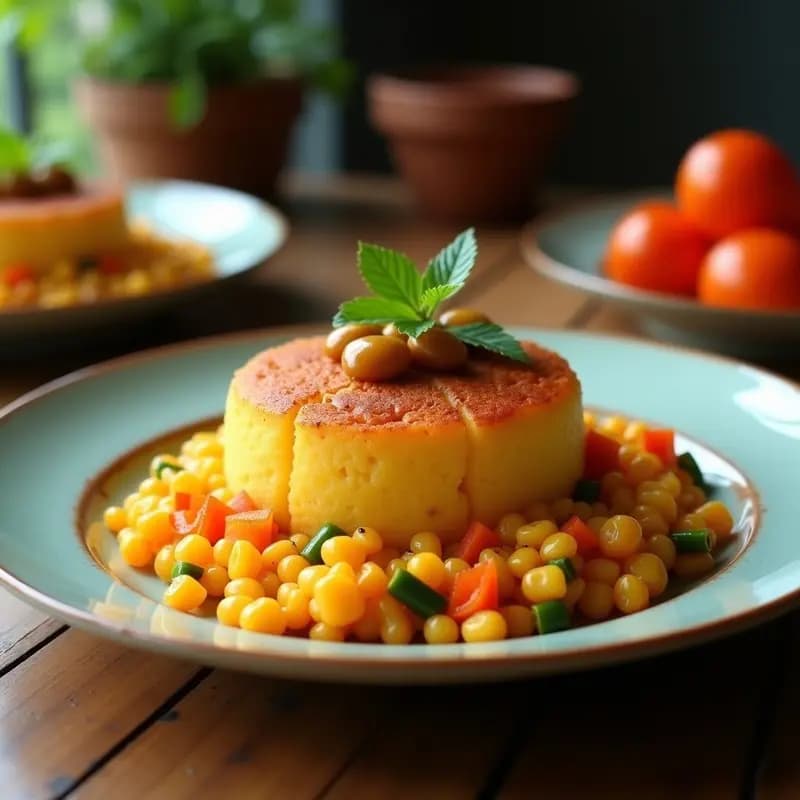 Mofongo de Ñame y Tocino de Coco: Receta Puertorriqueña Vegana y Sin Gluten