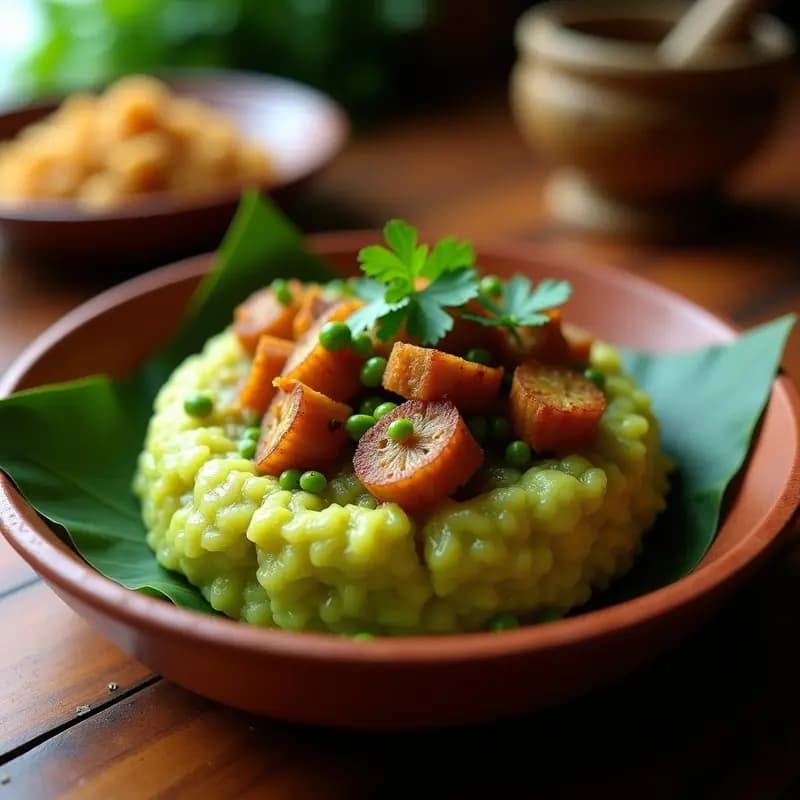 Mofongo Puertorriqueño con Plátano Verde y Chicharrón: Receta Auténtica y Sin Gluten